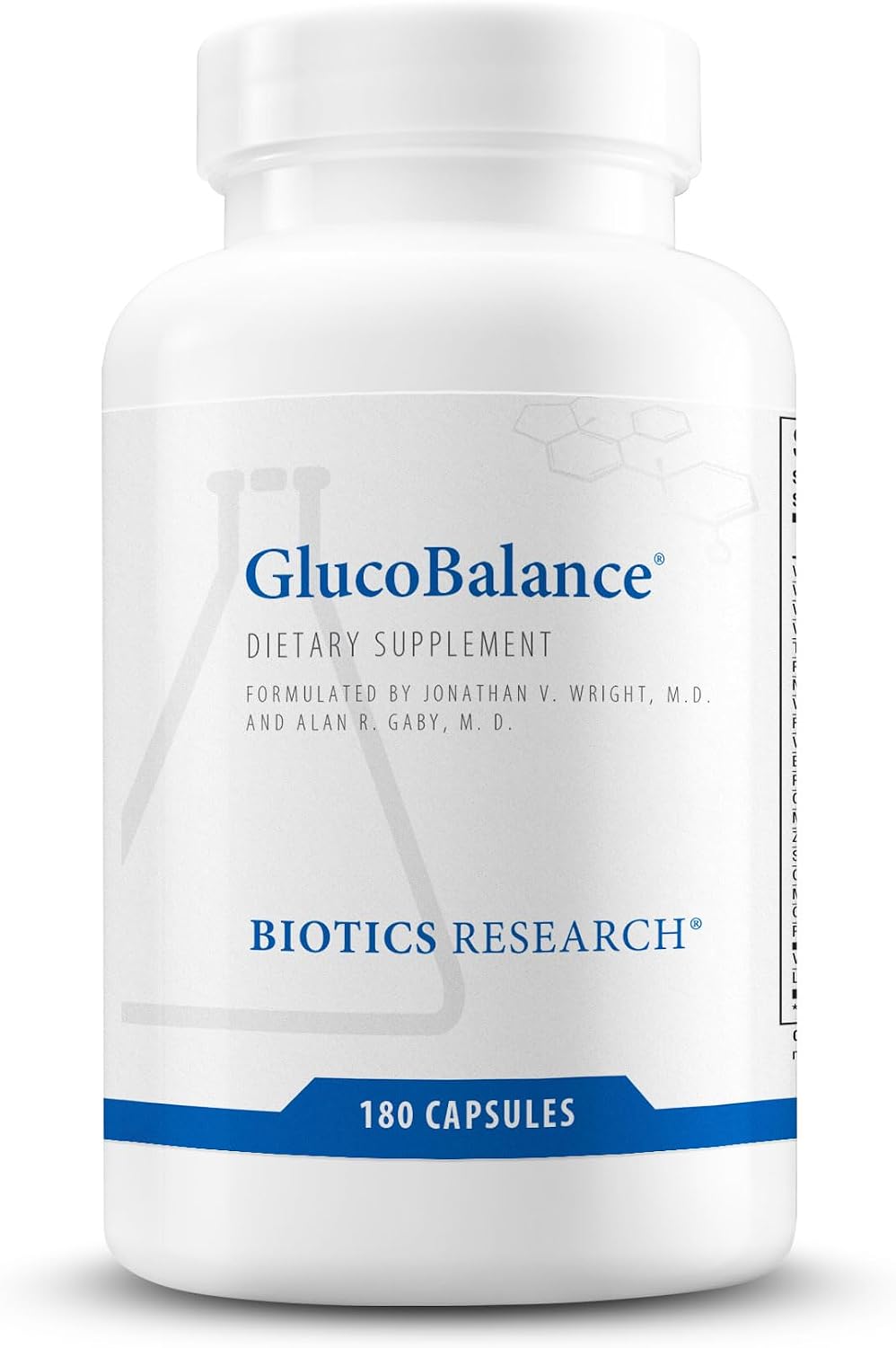 Biotics Research GlucoBalance Chromium, Vanadium, L-Carnitine - Metabolic Health & Blood Lipid Support - 180 Capsules - görsel 1