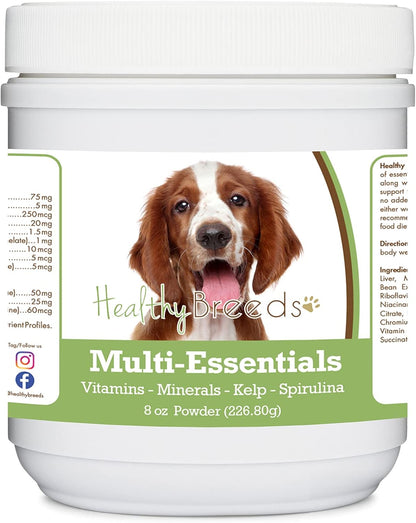 Healthy Breeds Welsh Springer Spaniel Multi-Essentials Powder for Dogs – 227 g