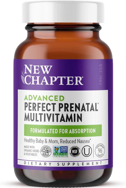 New Chapter Advanced Perfect Prenatal Vitamins - 270 Tablets