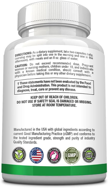 Approved Science MoringaMD - Moringa Oleifera Supplement, 1200 mg, 4:1 Extract, Vegan Capsules, 60 Capsules (Pack of 6)