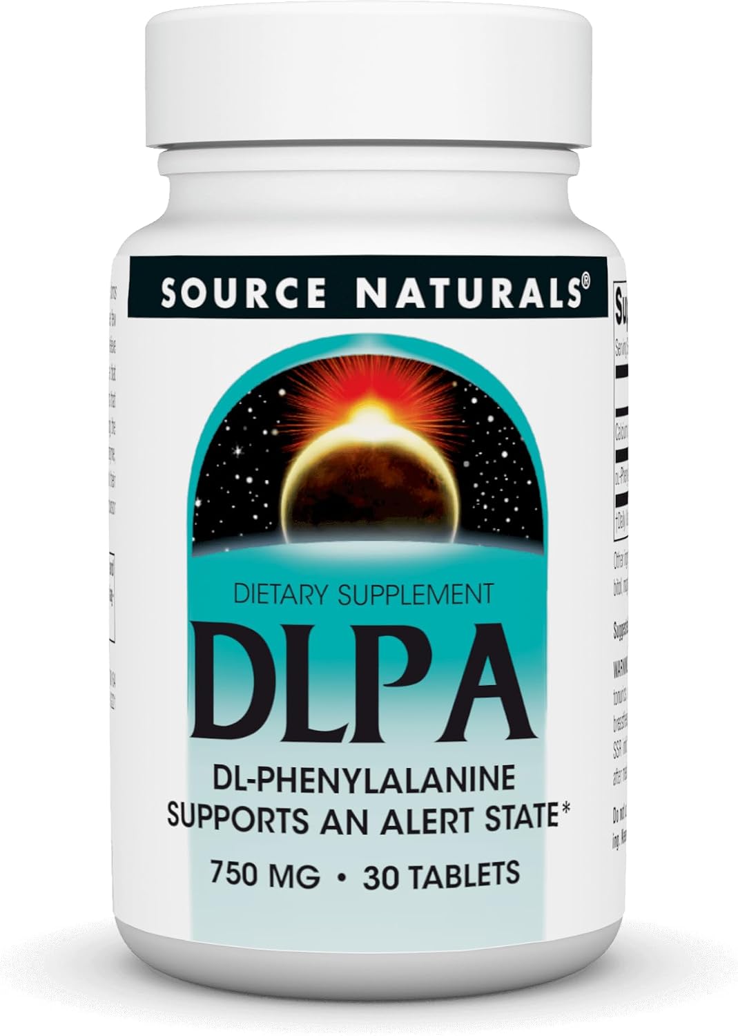 Source Naturals DLPA DL-Phenylalanine - 750 mg - 60 Tablets - görsel 5