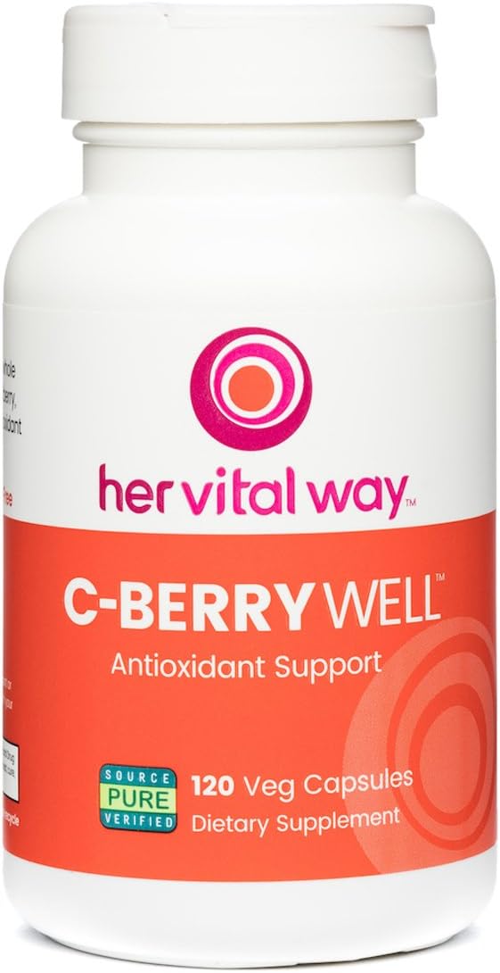 C-BerryWell Vitamin C Plus Berry Polyphenols Antioxidant Support - görsel 1