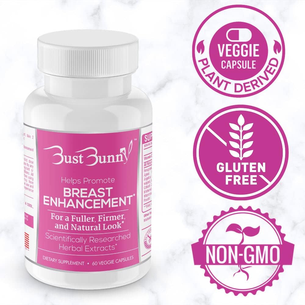 Bust Bunny Bust Enhancement Pills – 6 Month Supply - görsel 2