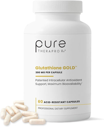 Pure Therapro Rx S-Acetyl Glutathione Gold, Extra Strength – 100mg, 120 Capsules