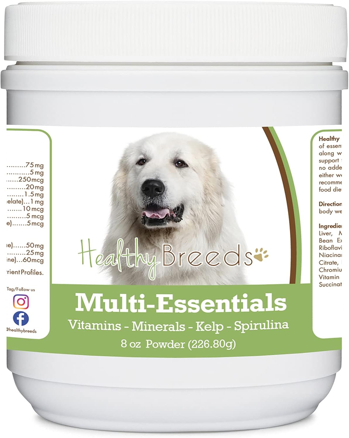 Healthy Breeds Border Collie Multi-Essentials Powder for Dogs – an Ideal Supplement of Vitamins, Minerals & Antioxidants for Your Dog – 8 oz - görsel 5