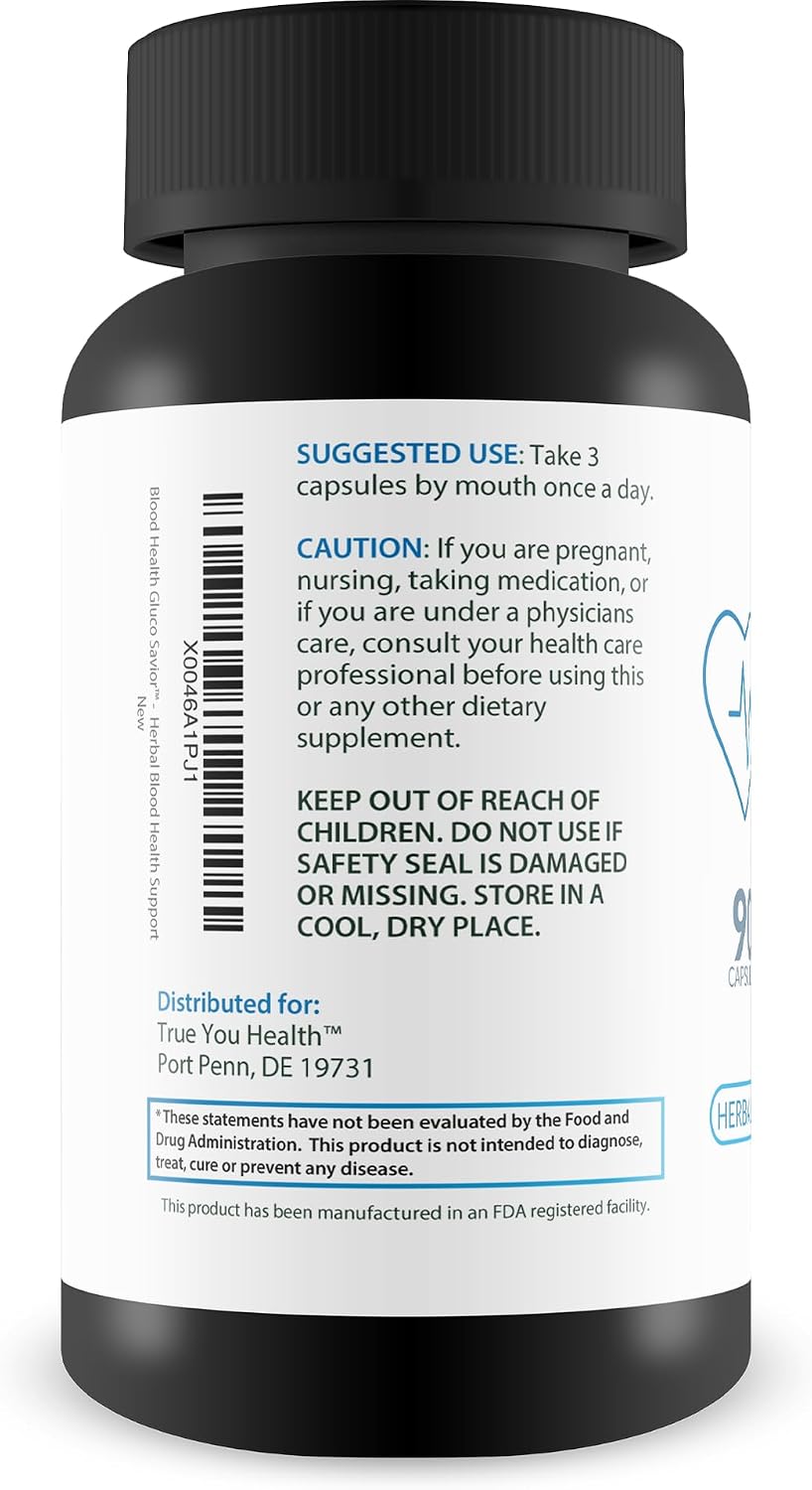 Blood Health Gluco Saviour - Herbal Blood Sugar & Circulation Support - görsel 3