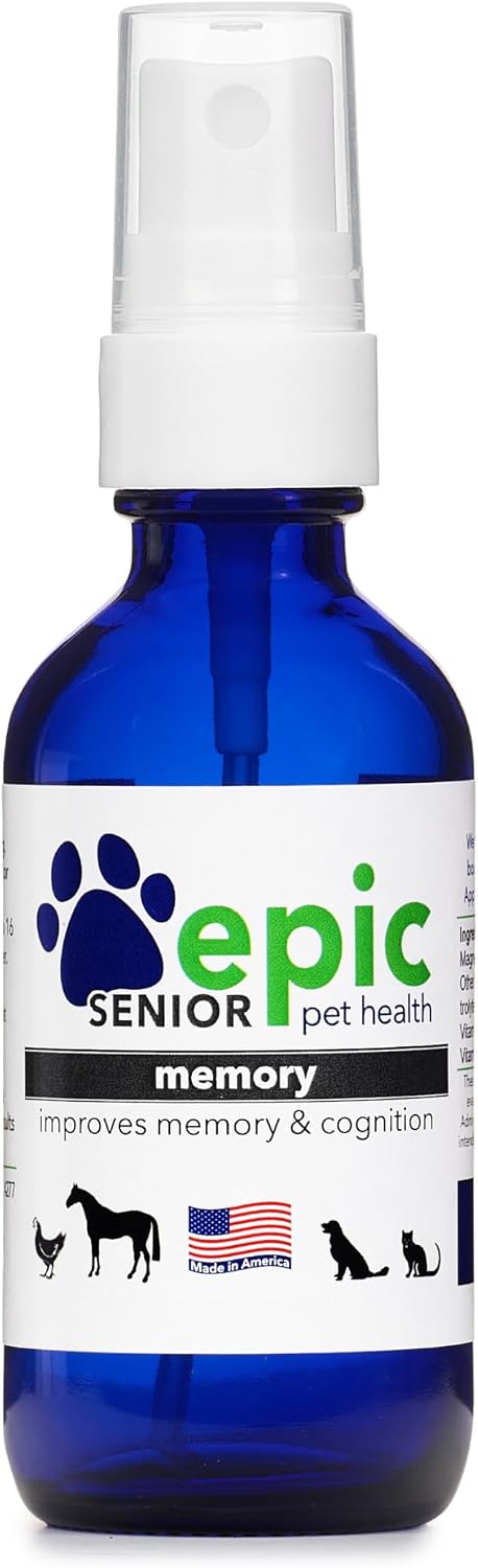 Memory All Natural Liquid Spray for Senior Pets – Supports Cognitive Health (60 ml) - görsel 1