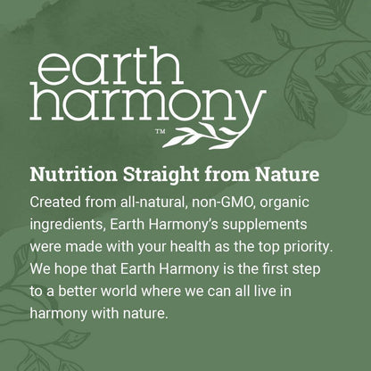 Earth Harmony Naturals Organic Beetroot Capsules - 1200 mg Beetroot Powder & Juice Blend, 120 Capsules