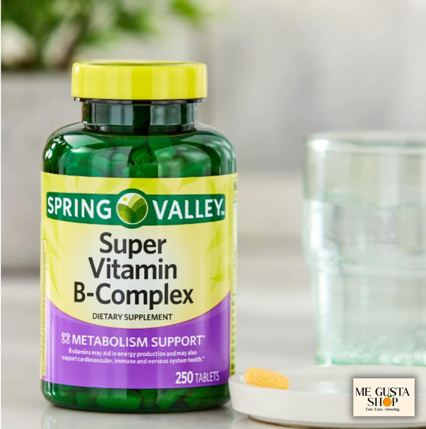 Spring Valley Super Vitamin B Complex Tablets, 500 Count (2-Pack) - görsel 2