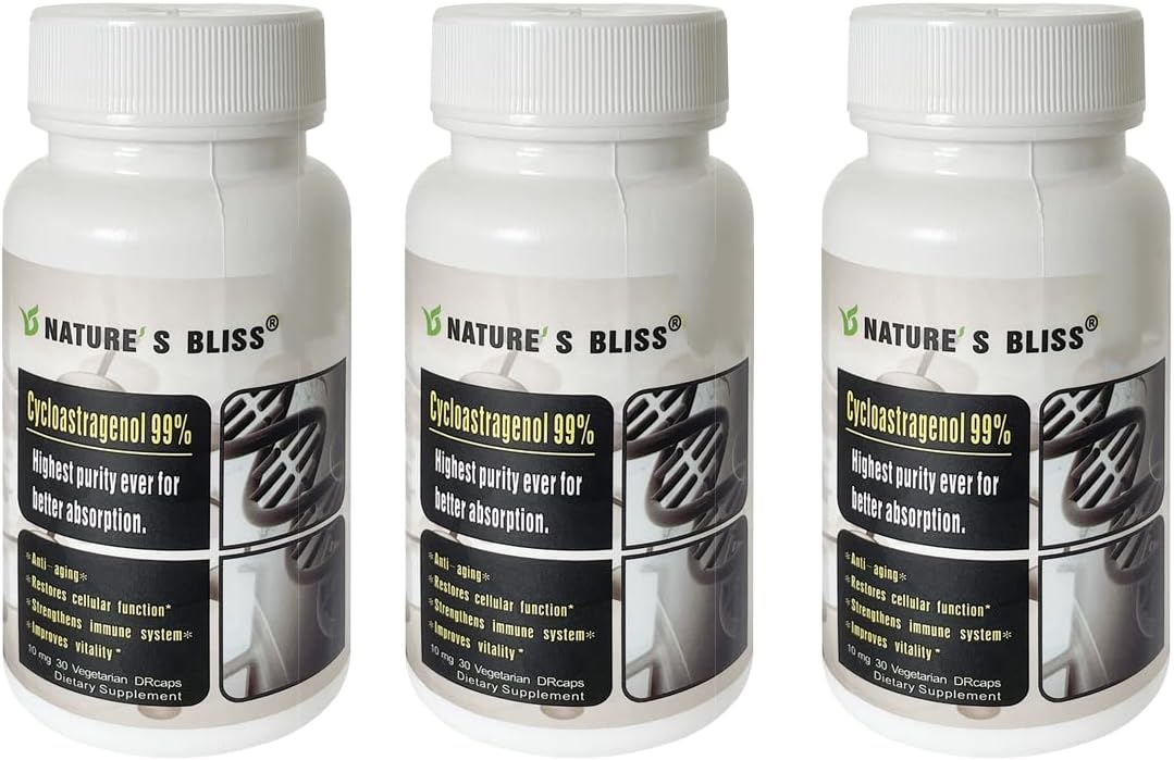 Cycloastragenol 10mg – Telomere Support Supplement with DRcaps (90 Capsules) - görsel 1