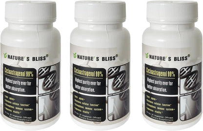 Cycloastragenol 10mg – Telomere Support Supplement with DRcaps (90 Capsules)