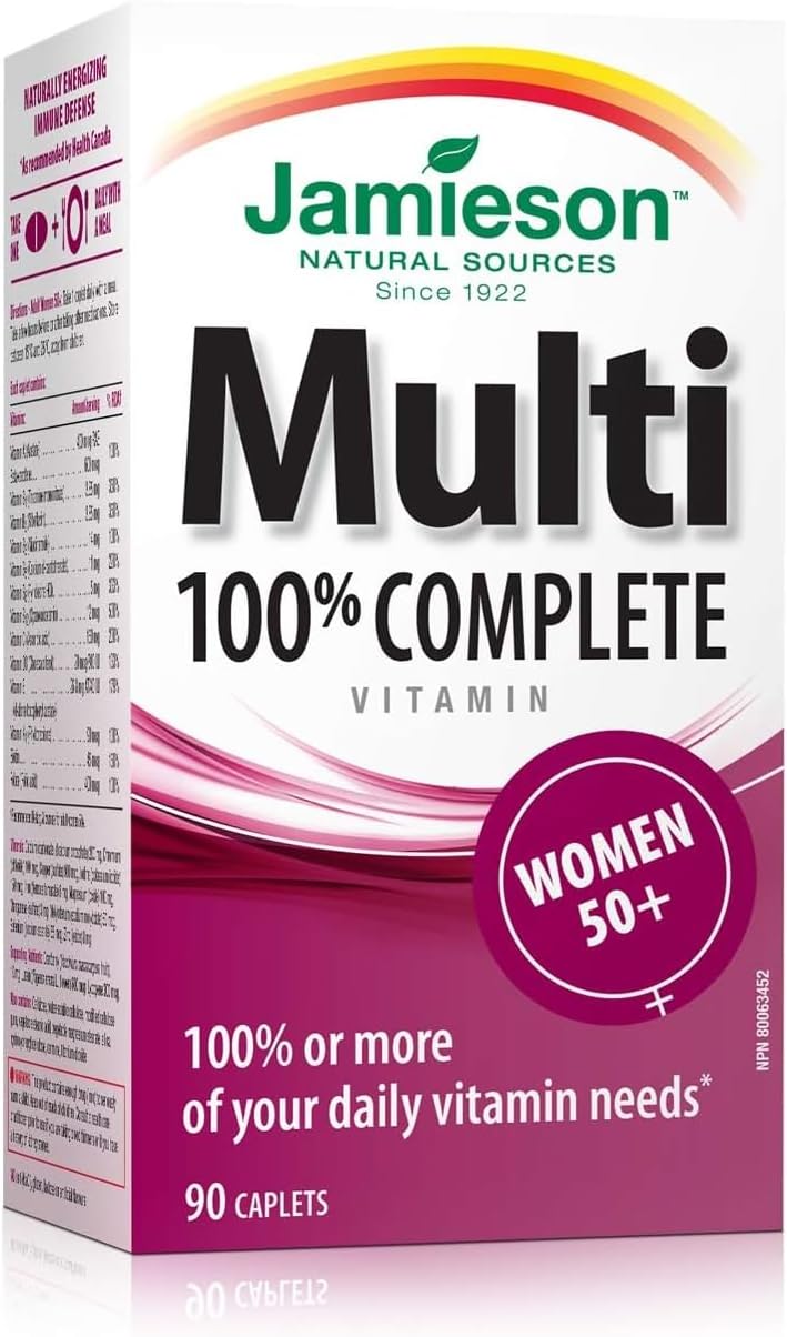 Jamieson Multi Complete Vitamin for Women 50+ 90 Caplets - görsel 1