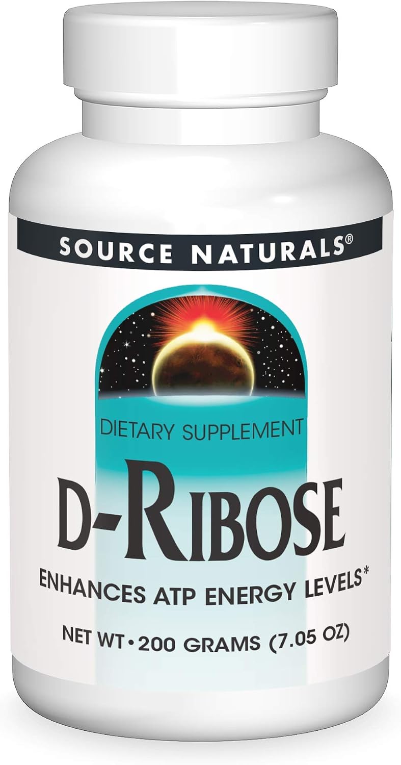 Source Naturals D-Ribose Powder - 200 g - görsel 1