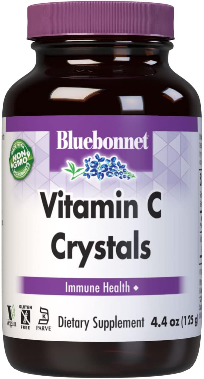 Bluebonnet Nutrition Vitamin C Crystals – 4.4 oz (125 g) Powder - görsel 1