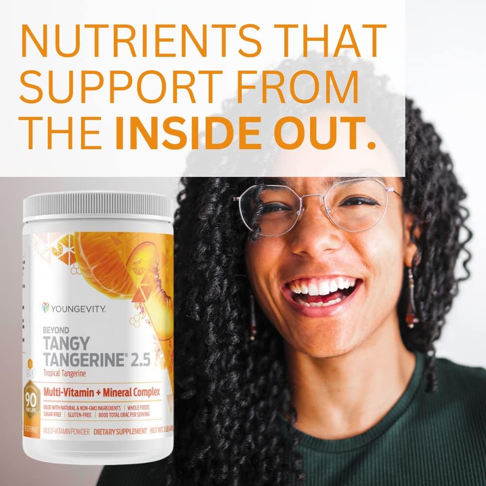 Youngevity Beyond Tangy Tangerine 2.5 Tropical Tangerine Ultimate Multivitamin & Mineral Complex - görsel 6