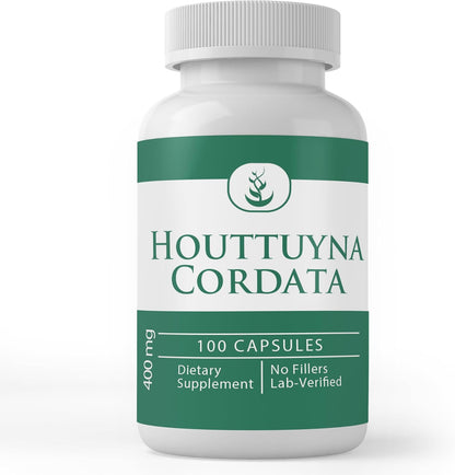Pure Original Ingredients Houttuynia Cordata, 100 Capsules - Pure Single Ingredient Food Supplement