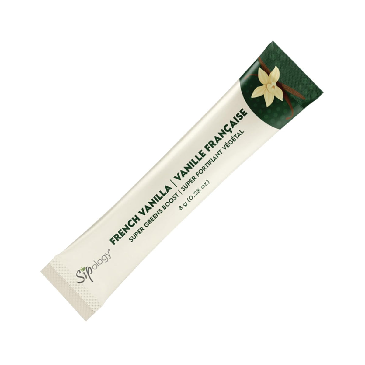 Sipology: Super Greens Boost - French Vanilla - 10 Stick Pack - görsel 3