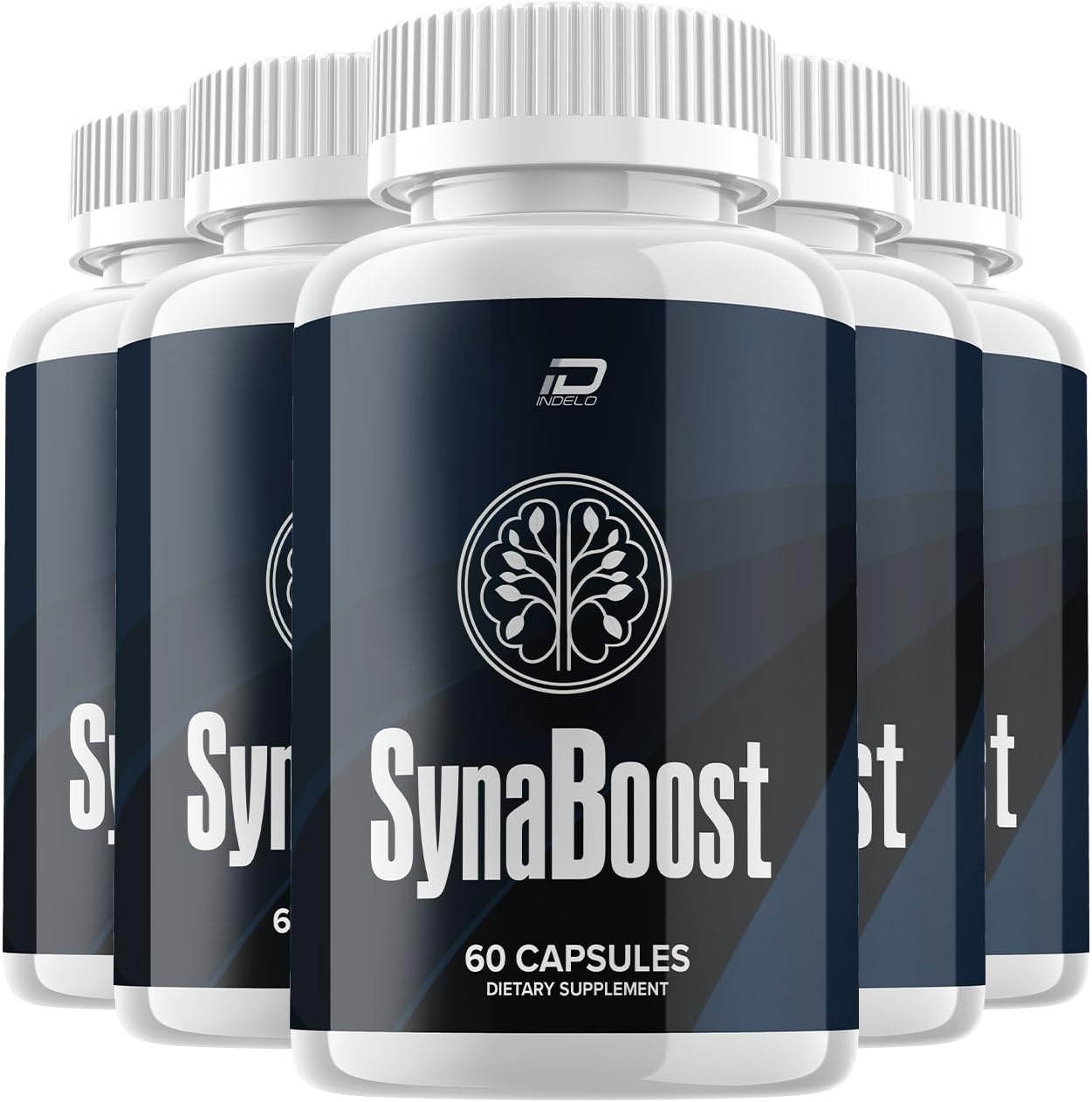 SynaBoost Brain Supplement Capsules – All-Natural Memory & Focus Formula (300 Capsules) - görsel 1