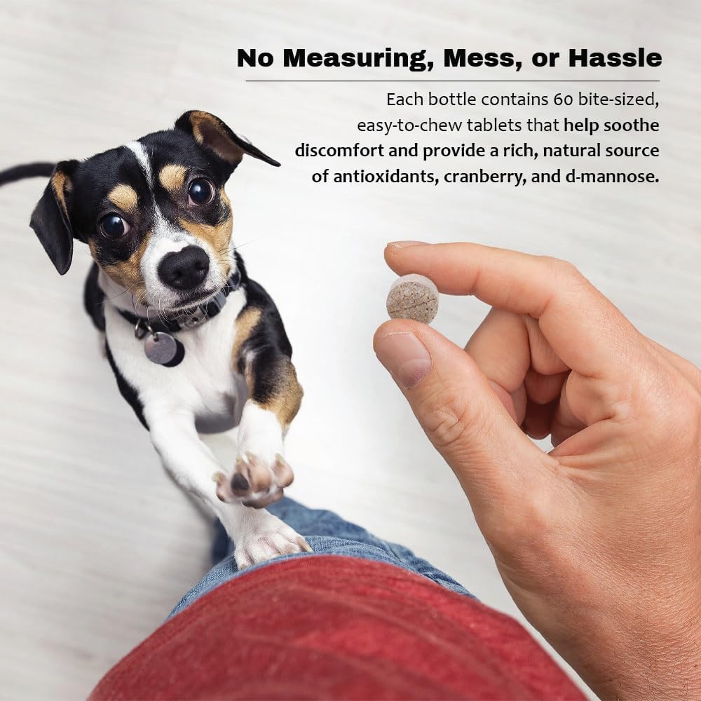 Pet Health Solutions Cranberry D-Mannose Urinary Tract Chewable Tablets for Dogs and Cats - görsel 9