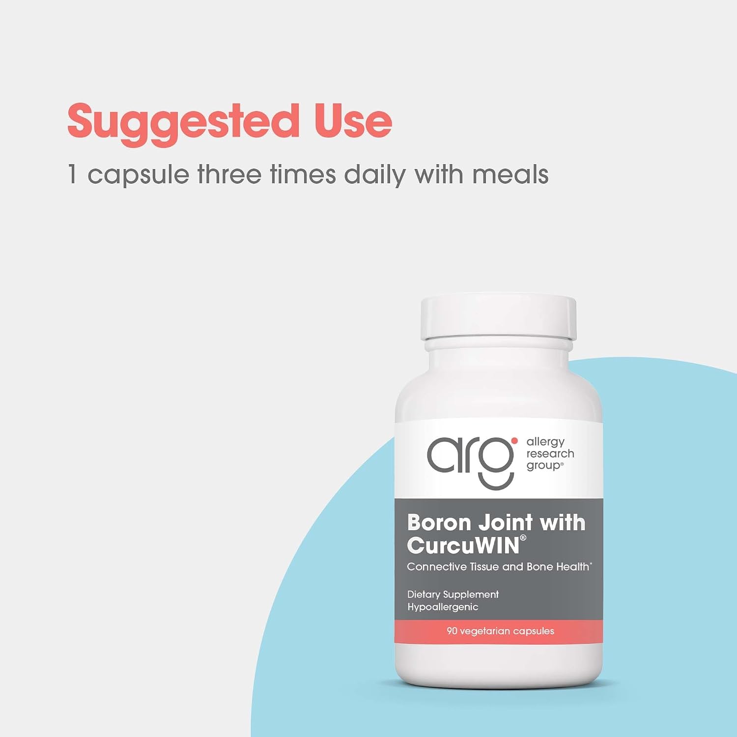 Allergy Research Group Boron Curcumin Complex, 90 Vegetarian Capsules - görsel 4
