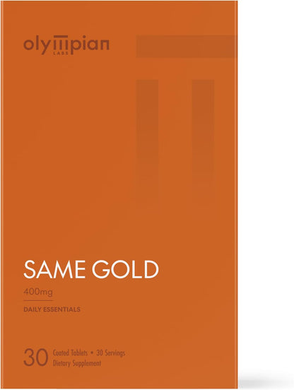 Olympian Labs Enteric Coated SAMe Gold – 400 mg per Serving, Mood and Joint Support – 30 Enteric Coated Tablets