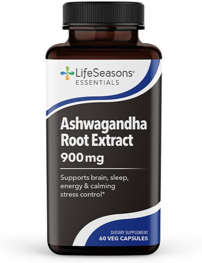 LifeSeasons N-Acetyl Cysteine (NAC) 750 mg – Antioxidant & Detoxification Support – 60 Vegan Capsules