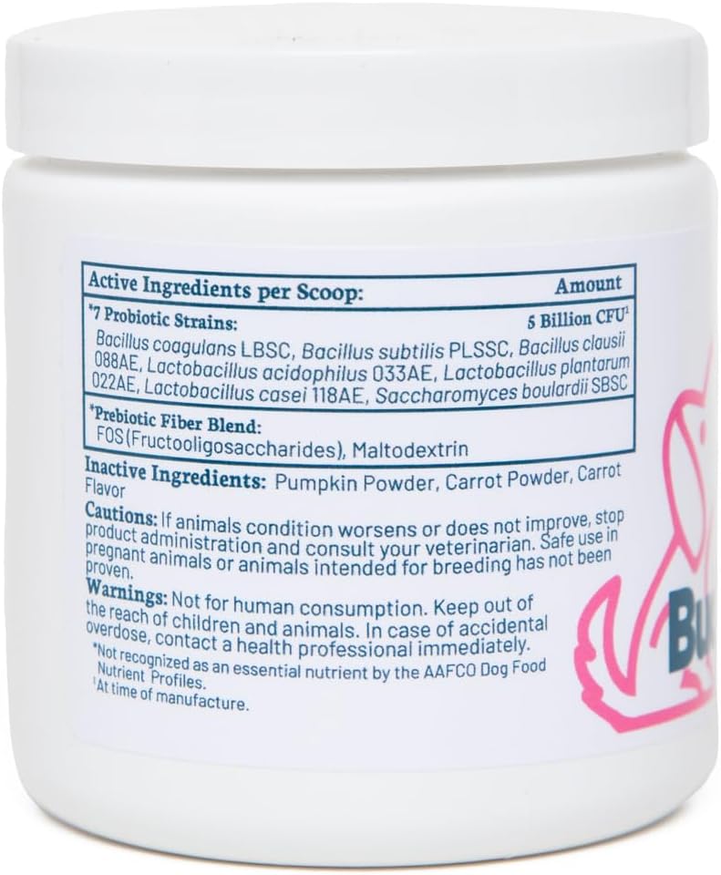 Probiotic + Prebiotic Powder for Dogs – 7 Probiotic Strains with FOS, 5 Billion CFU - görsel 6