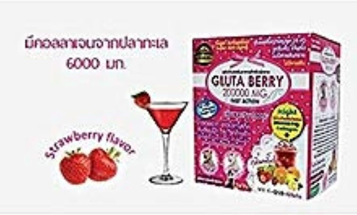 Gluta Berry Glutathione and Collagen Drink Mix, 10 Sachets - görsel 6