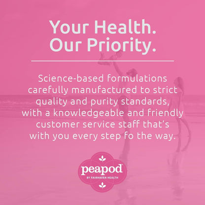 Fairhaven Health Peapod Prenatal Multivitamin – Once Daily, Vanilla Flavour – with Methylfolate, Iron & Vitamin C – 60 Tablets (2-Month Supply)