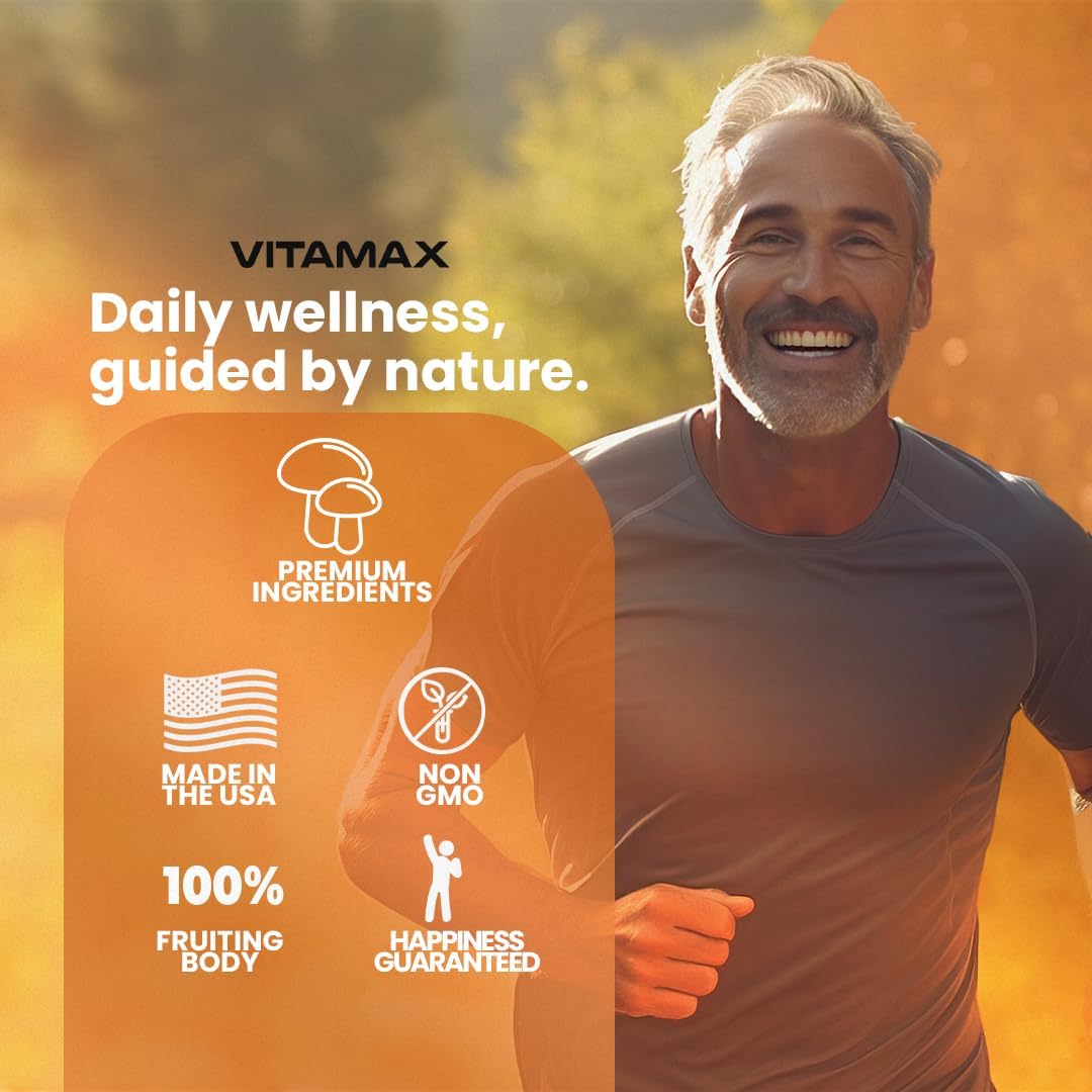 Vitamax MycoBoost Mushroom Blend – Focus and Energy - görsel 6