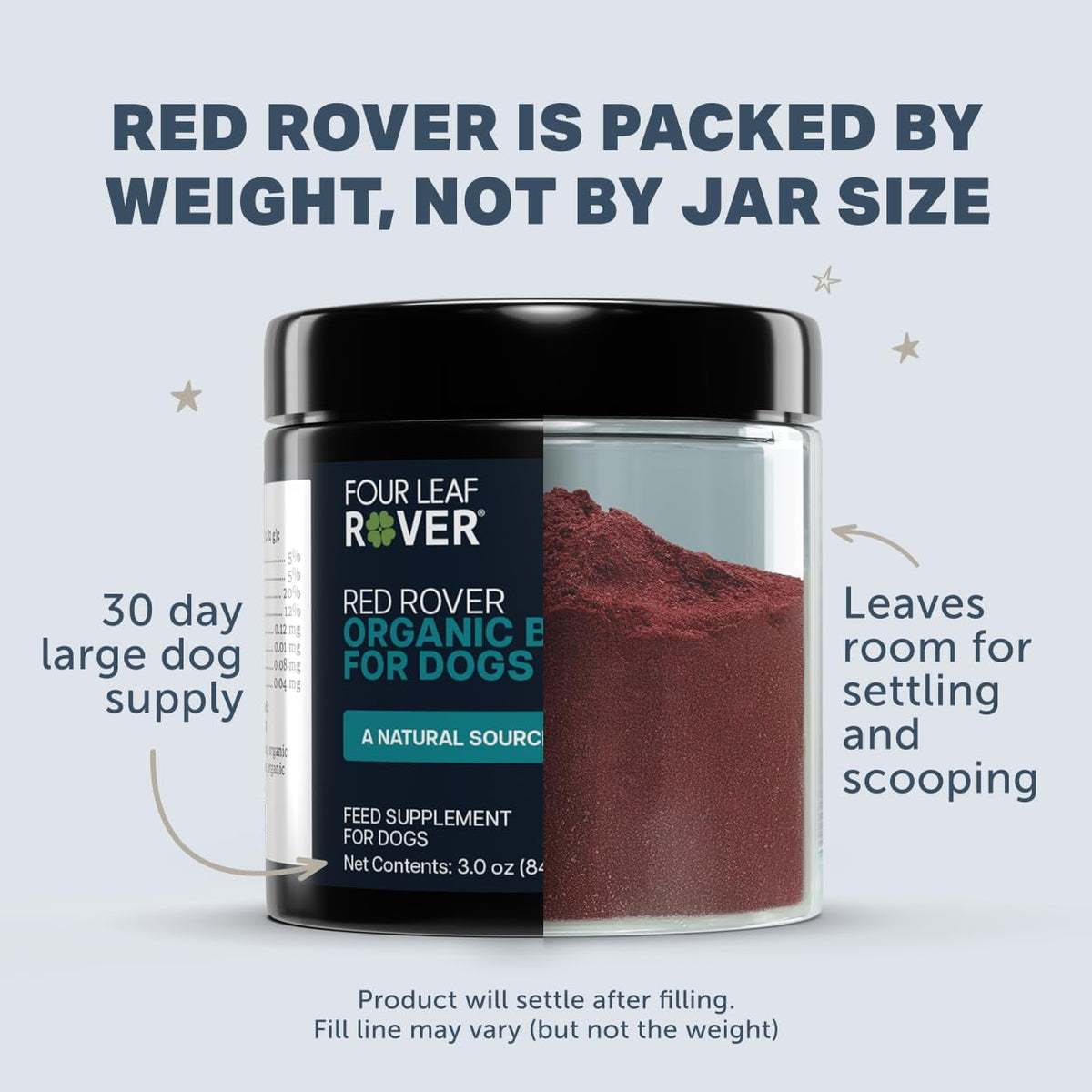Red Rover – Dog Urinary Supplement with Organic Berries & Apple – 30 Servings - görsel 4
