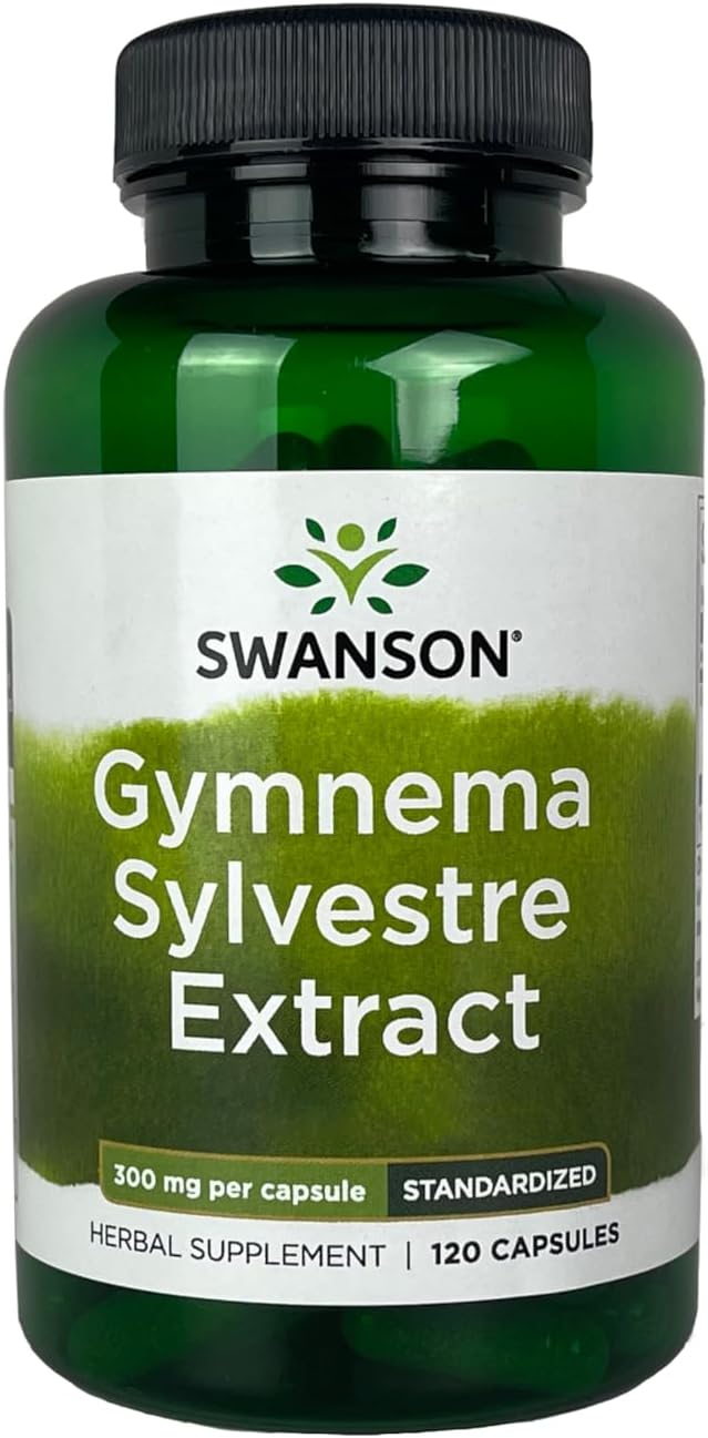Swanson Gymnema Sylvestre Extract, 300 mg, – Potent Dosage – 300 mg of gymnema sylvestre extract per capsule. – Image 1