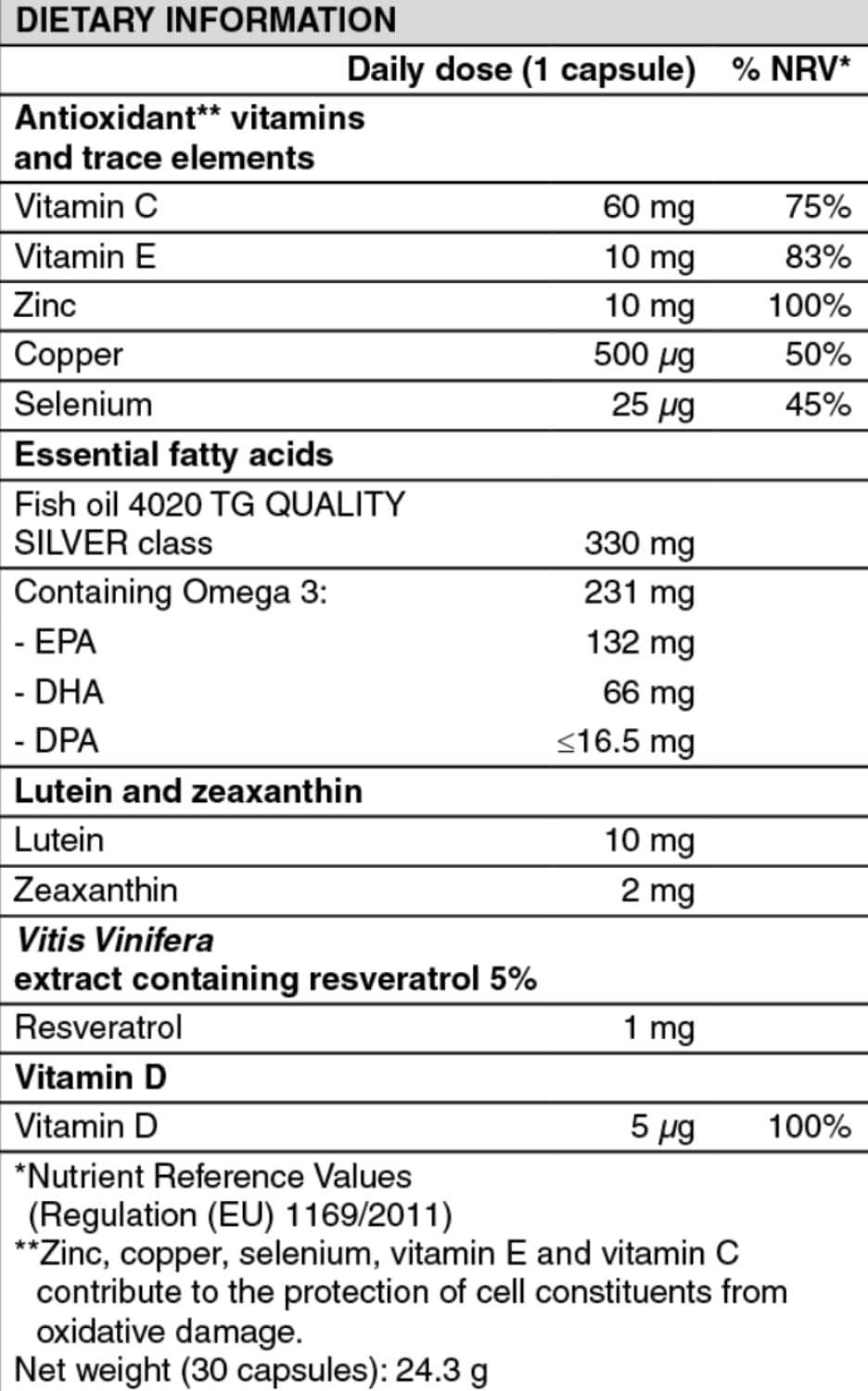 Generic Nutrof Total - 60 Capsules - görsel 4