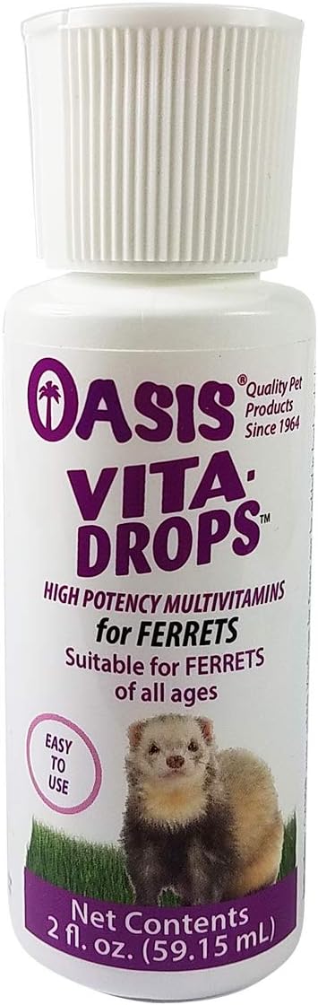 OASIS #80059 Ferret Vita-Drop Vitamins, 2 fl oz (59 ml)