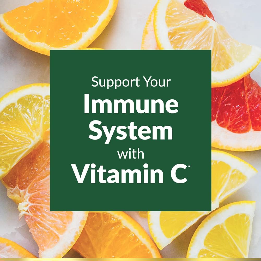 Nature's Bounty Vitamin C 1000mg, Supports Normal Immune and Antioxidant Function, 300 Vegetarian Caplets - görsel 3