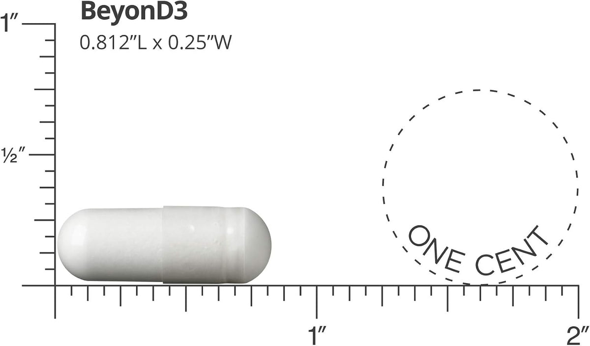 Dr. Whitaker's BeyonD3 - Vitamin D3 Supplement with K2, Magnesium, Zinc & Boron, 30 Capsules - görsel 3