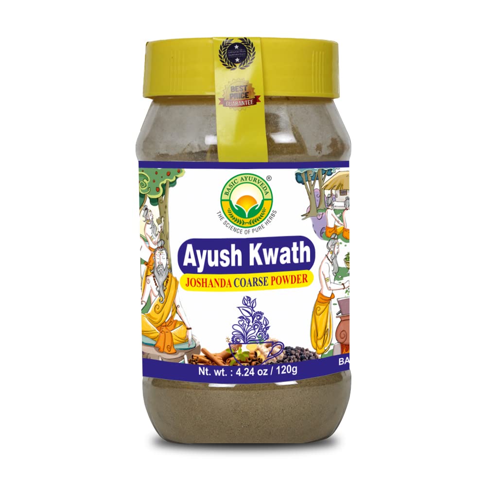 BASIC AYURVEDA Kwath Kadha Powder | Organic Ayurvedic Spice Blend | 120g - görsel 1