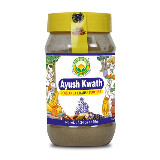 BASIC AYURVEDA Kwath Kadha Powder | Organic Ayurvedic Spice Blend | 120g