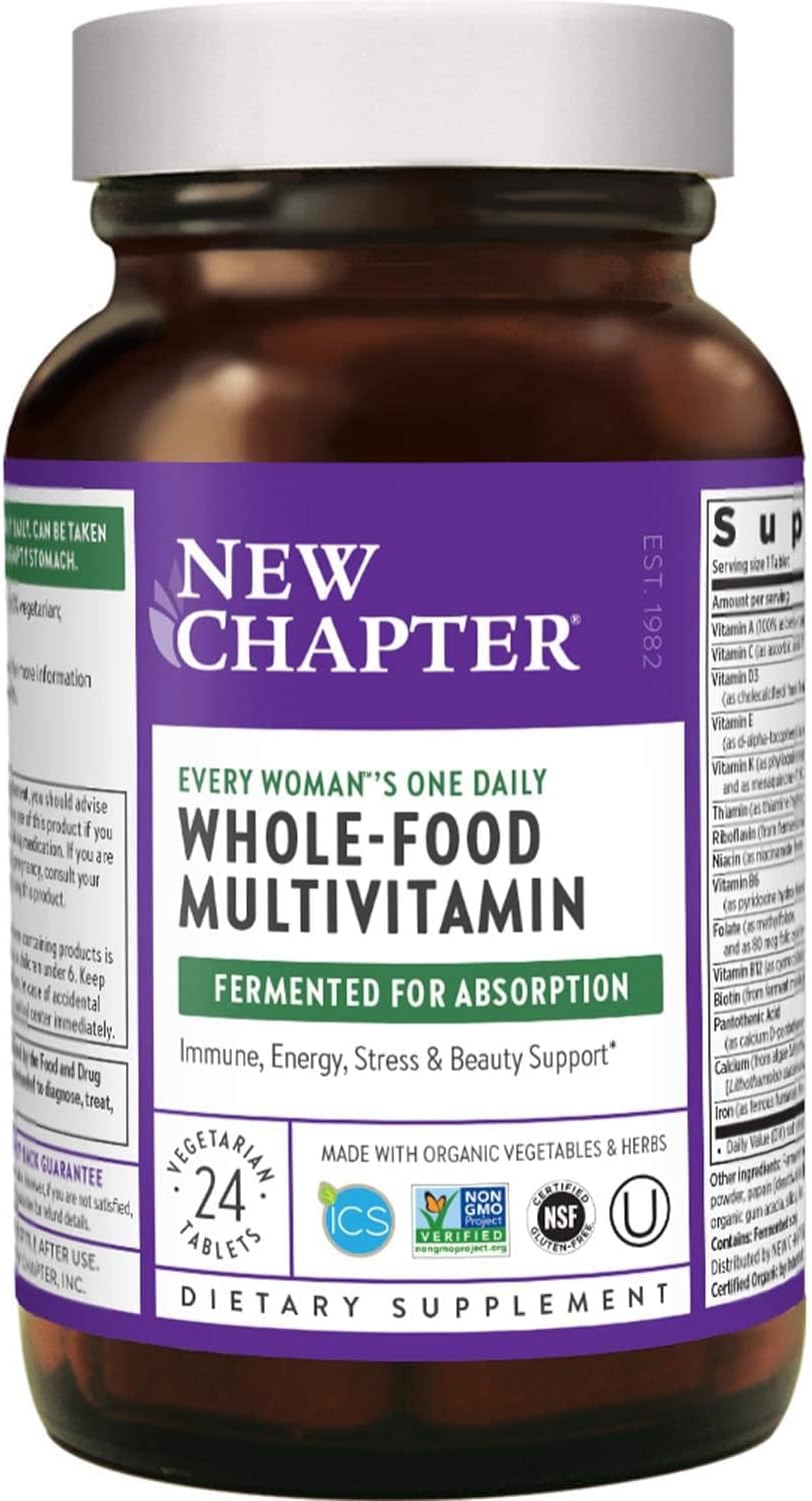 New Chapter Every Woman's One Daily Women's Multivitamin, 24 Count - görsel 1
