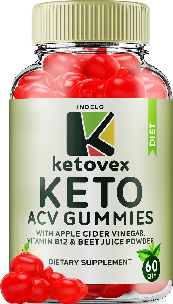 Ketovex Keto BHB Gummies Advanced Formula – ACV & B12 Weight Management Gummies, 60 Count - görsel 1