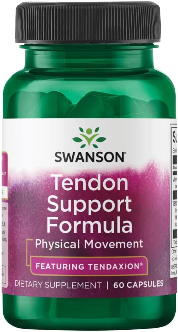 Swanson Tendon Support Formula with Tendofit - 60 Capsules - görsel 1