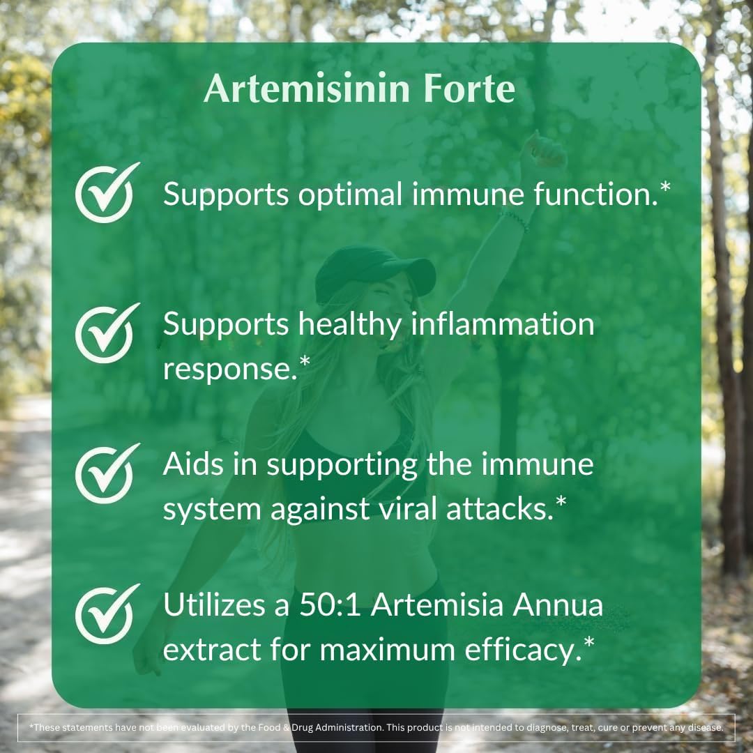 PROVITA Artemisinin Pro – Sweet Wormwood Capsules, Immune Support Food Supplement - görsel 4