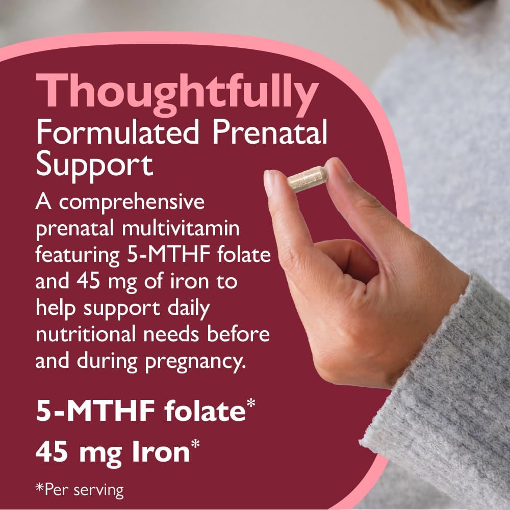 Celebrate Vitamins Bariatric Prenatal Multivitamin Capsules with Methylfolate, Iron, Iodine, and Choline – 60 Capsules - görsel 8