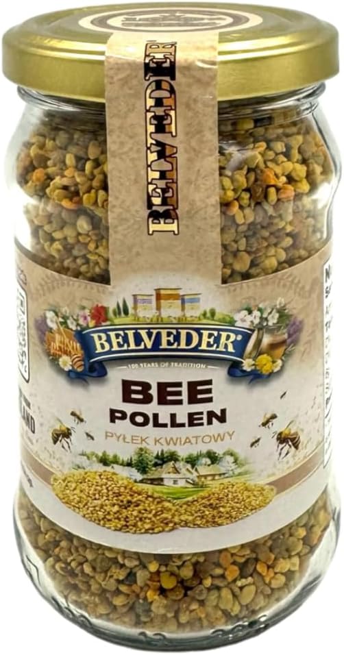 Belveder Bee Pollen, 100% Natural Superfood, 200g Glass Jar - görsel 1