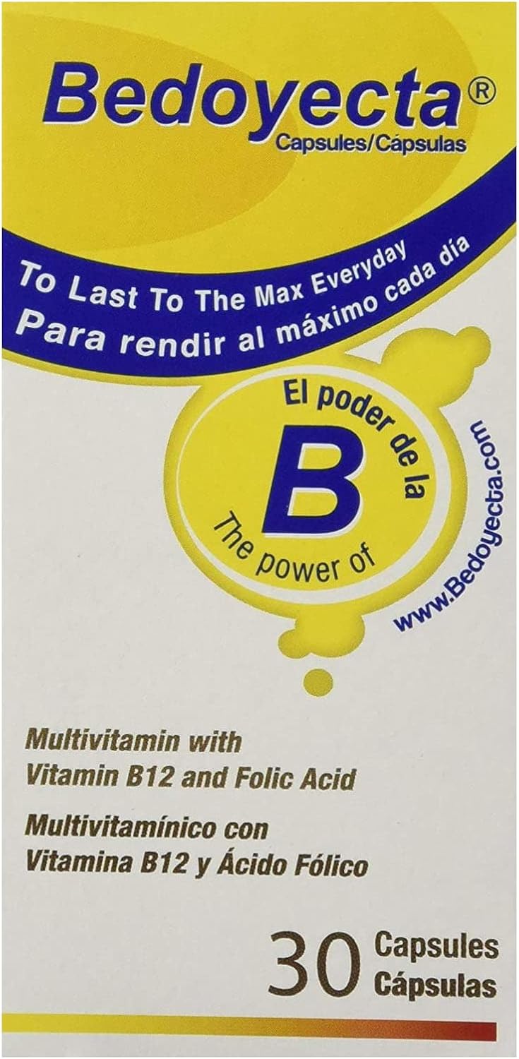 Bedoyecta Multivitamin Capsules, 30 Capsules - görsel 1