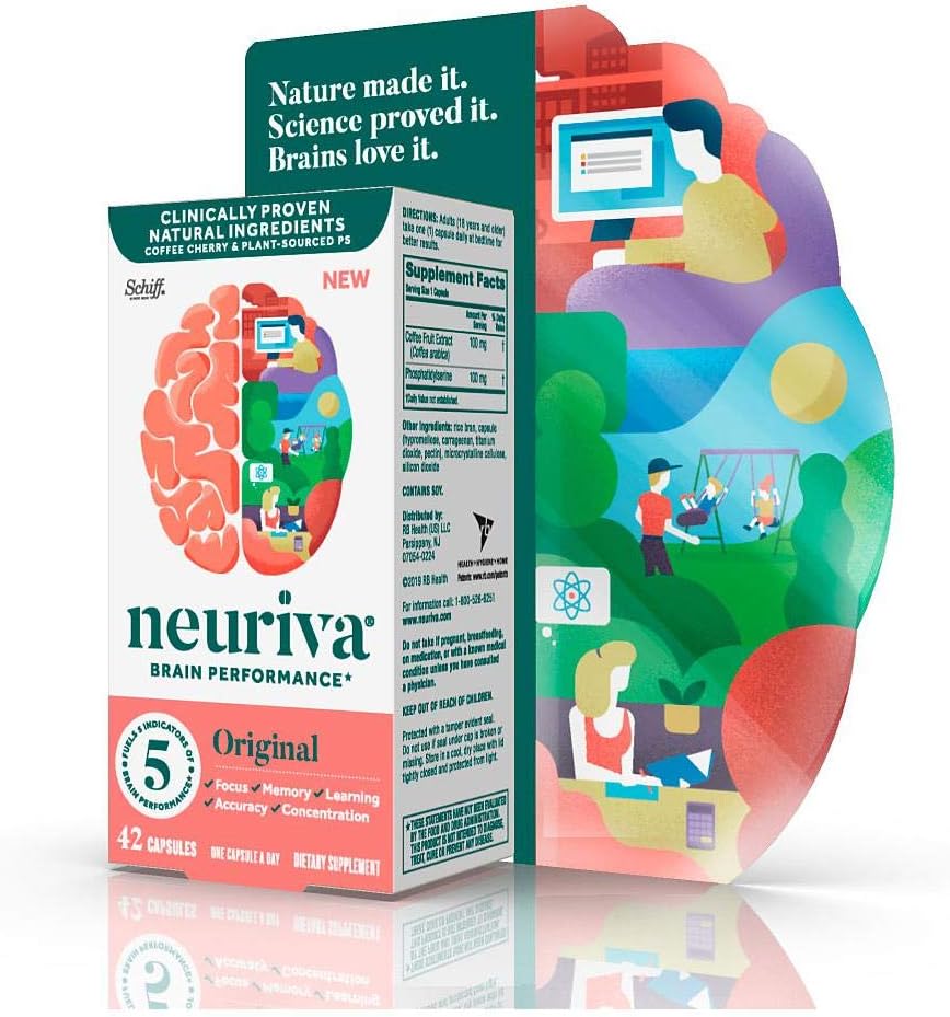 Neuriva Brain Supplement Original, 42 Capsules - görsel 2
