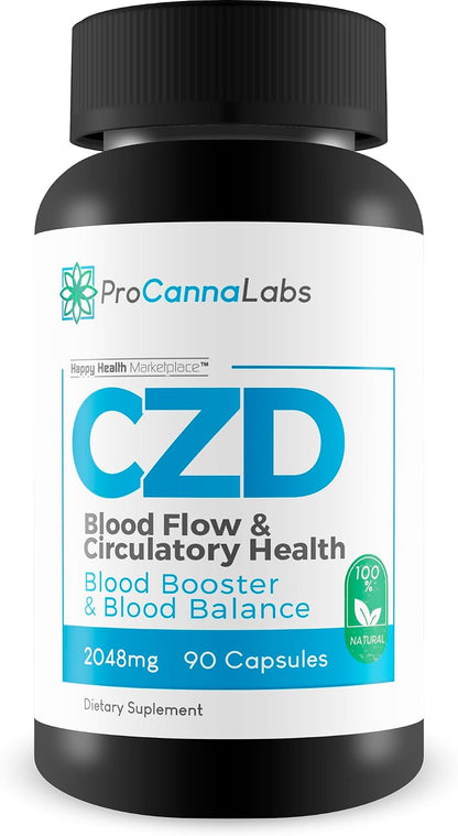 CDZ Supplement – Vitamin C, D, Zinc Plus Herbs – Circulatory Health Support