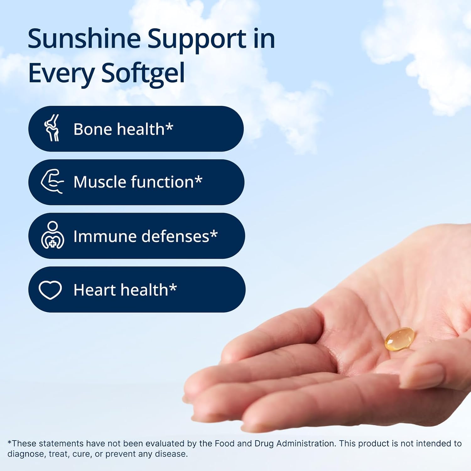 Metagenics Vitamin D3 5000 IU – 120 Softgels - görsel 3