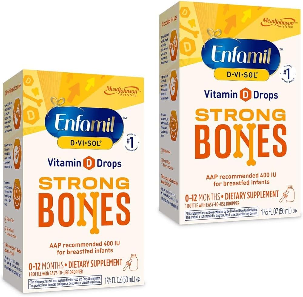 Enfamil Baby Vitamin D-Vi-Sol Liquid Supplement Drops for Infants - görsel 10