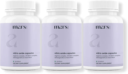 Mars Nitric Oxide Capsules – Pack of 3